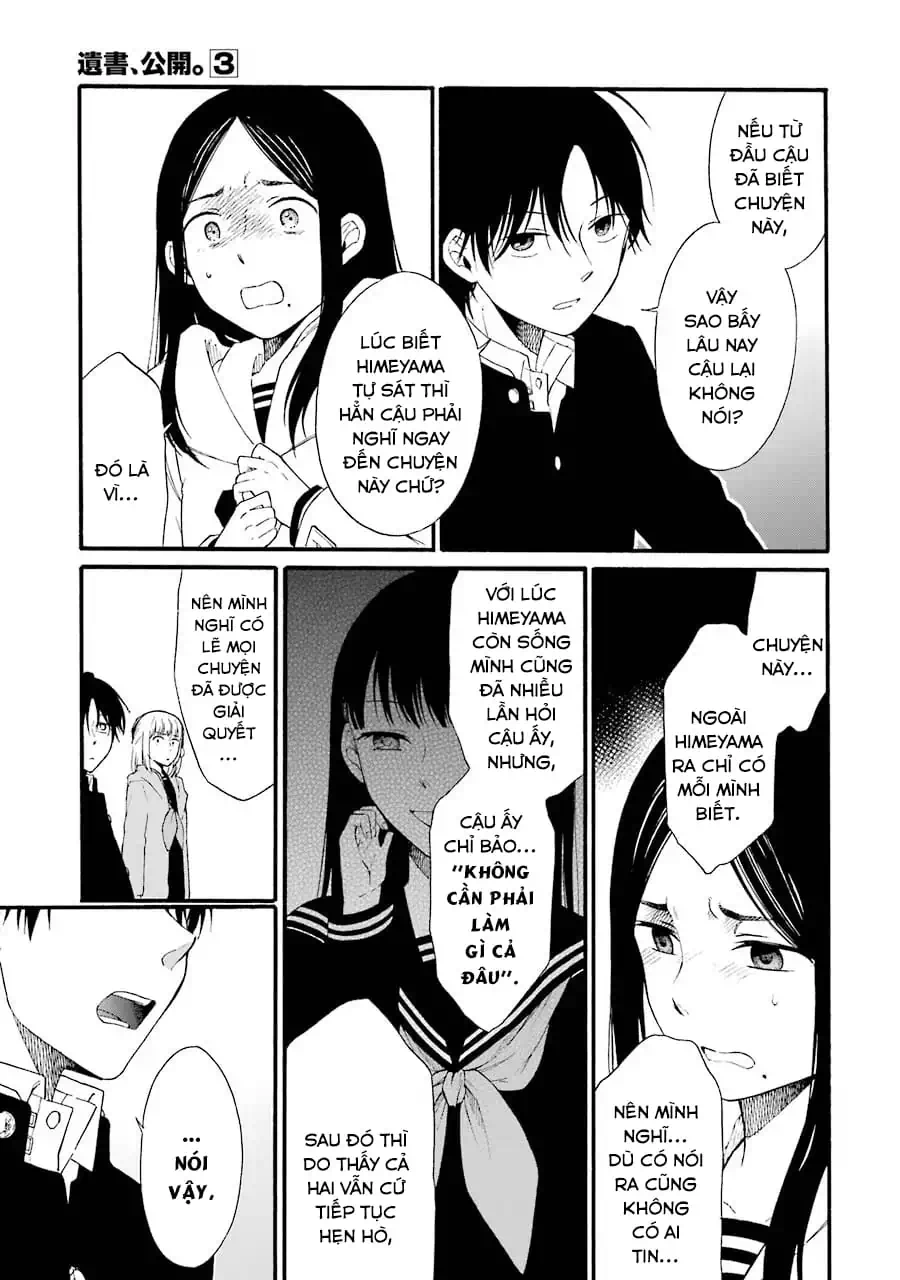 Truyện Tranh Di Thư Trên Bàn - A Message To The Desk trang 6
