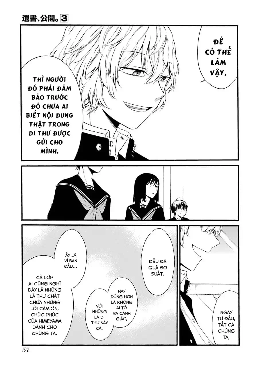 Truyện Tranh Di Thư Trên Bàn - A Message To The Desk trang 6
