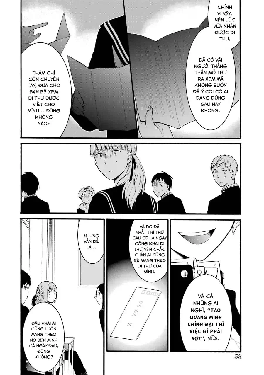Truyện Tranh Di Thư Trên Bàn - A Message To The Desk trang 6