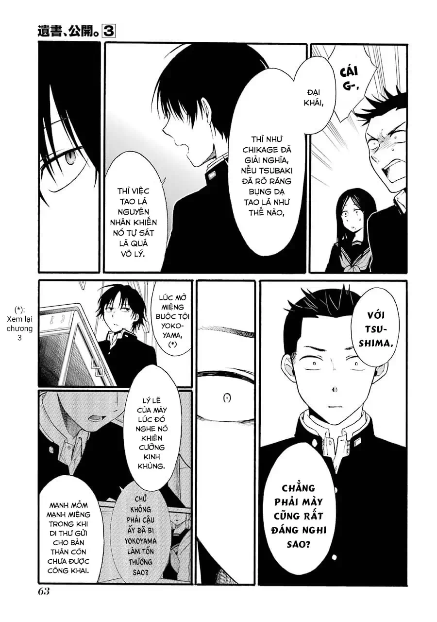 Truyện Tranh Di Thư Trên Bàn - A Message To The Desk trang 6