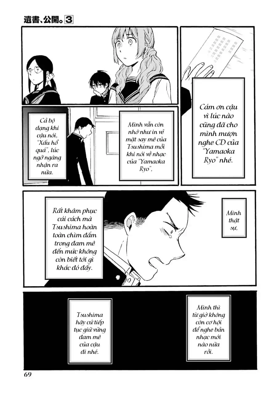 Truyện Tranh Di Thư Trên Bàn - A Message To The Desk trang 6