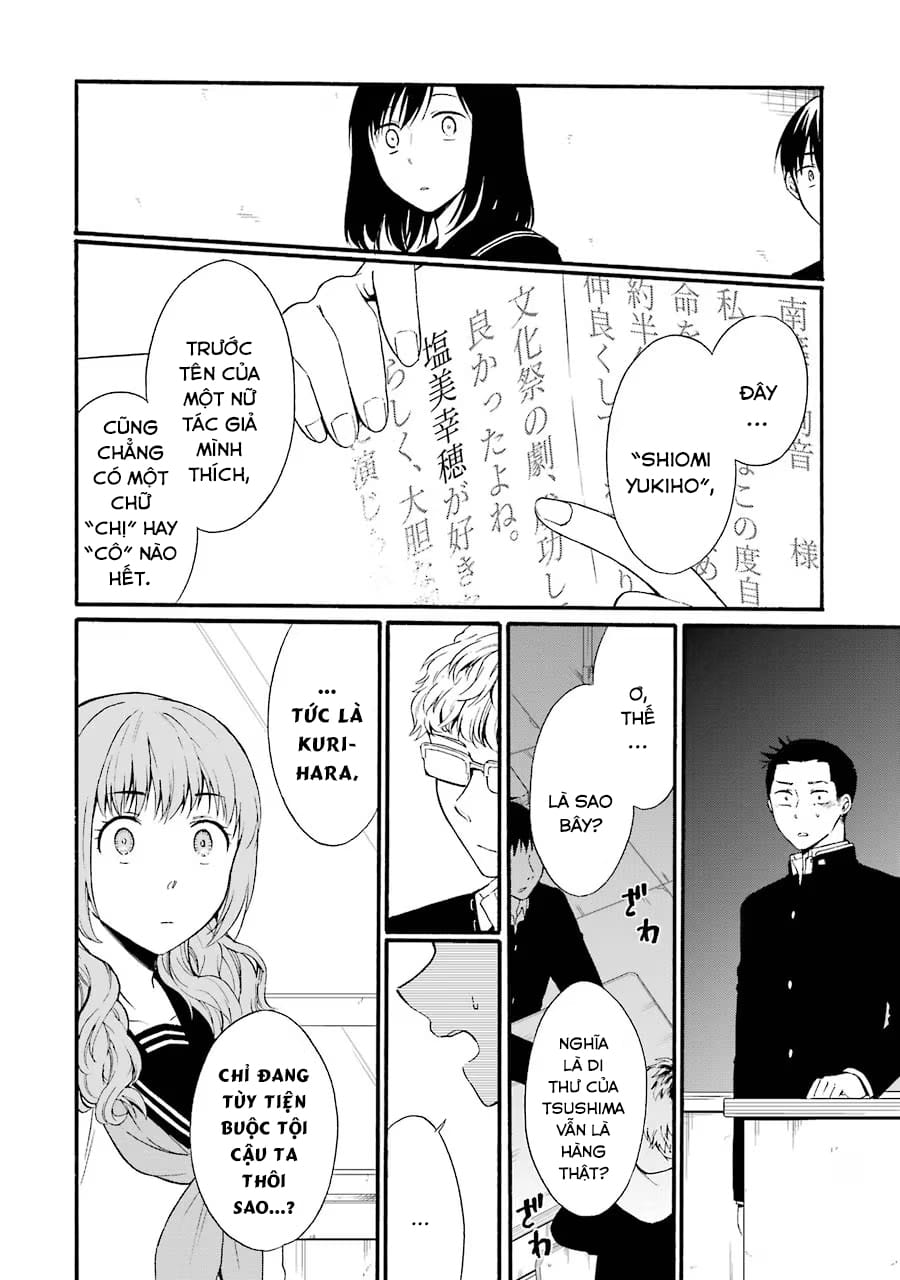 Truyện Tranh Di Thư Trên Bàn - A Message To The Desk trang 6