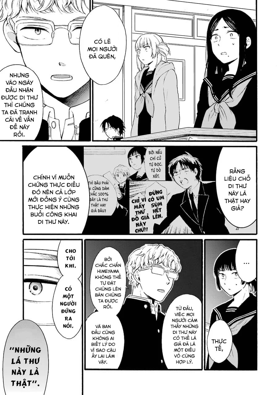 Truyện Tranh Di Thư Trên Bàn - A Message To The Desk trang 6