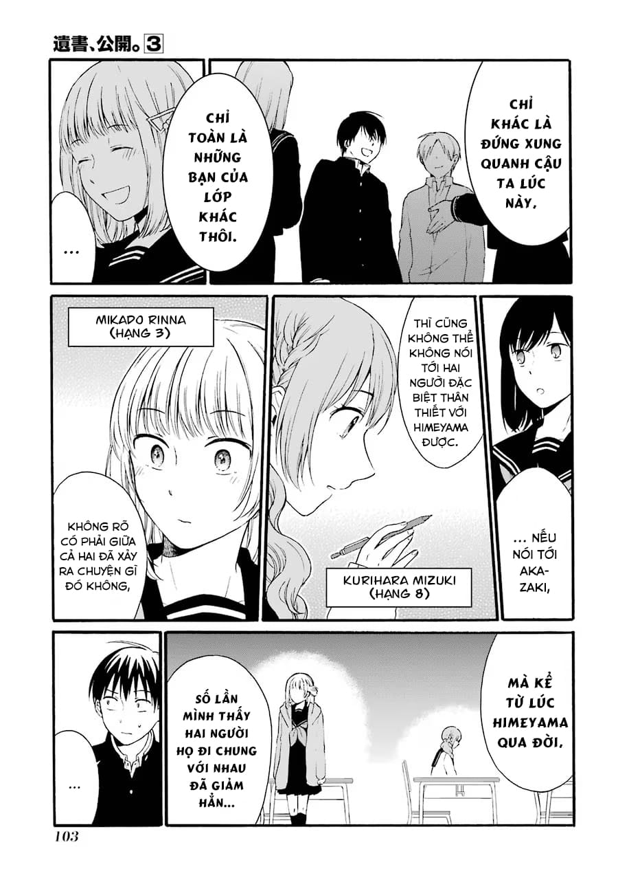 Truyện Tranh Di Thư Trên Bàn - A Message To The Desk trang 6