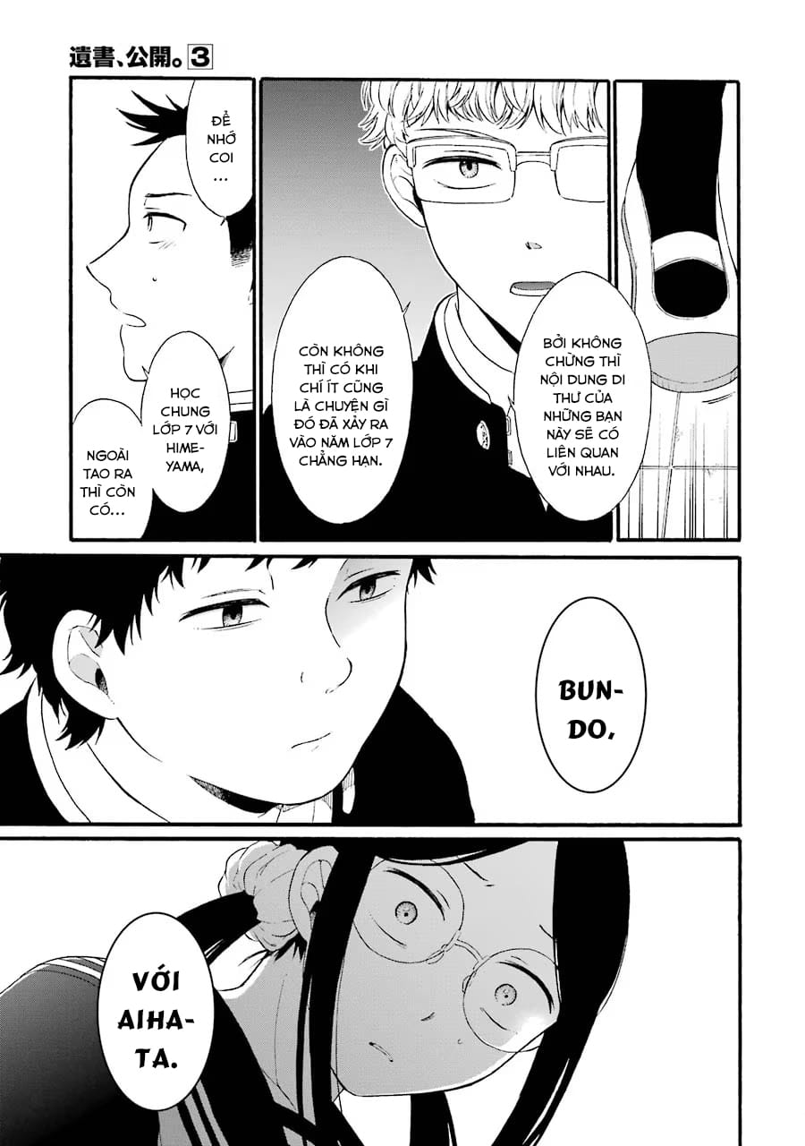 Truyện Tranh Di Thư Trên Bàn - A Message To The Desk trang 6