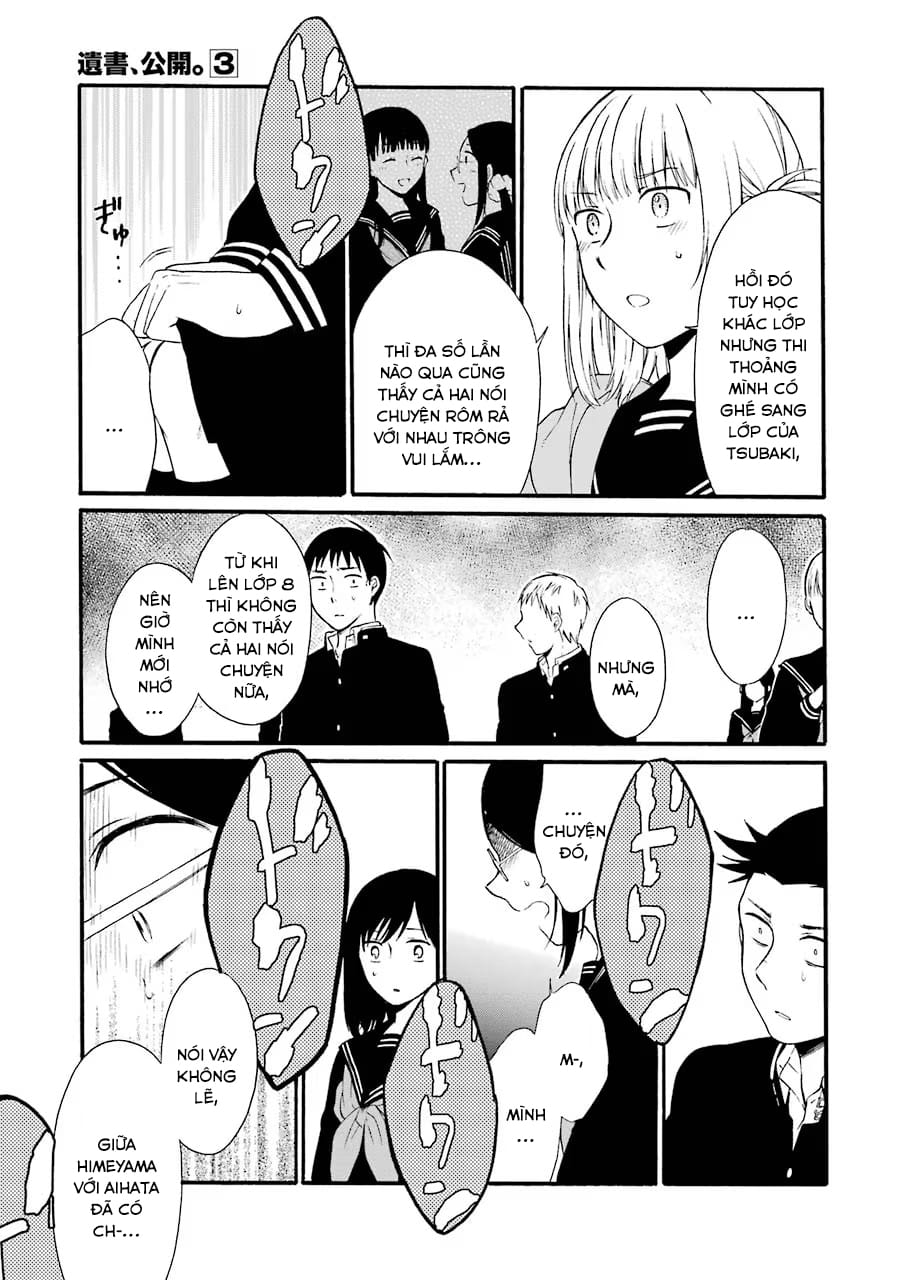 Truyện Tranh Di Thư Trên Bàn - A Message To The Desk trang 6