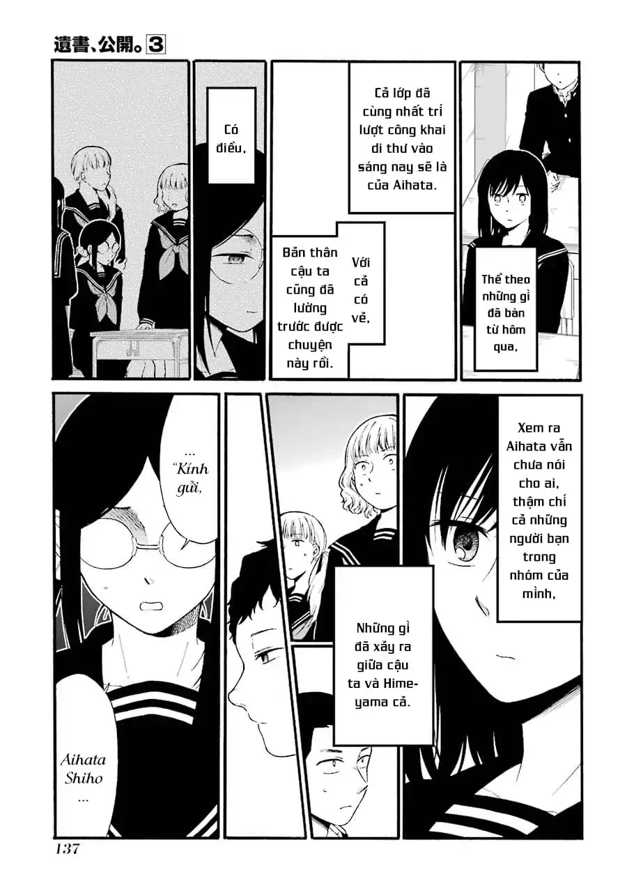 Truyện Tranh Di Thư Trên Bàn - A Message To The Desk trang 6