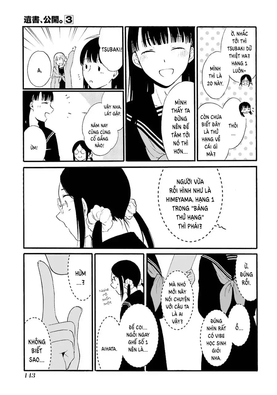 Truyện Tranh Di Thư Trên Bàn - A Message To The Desk trang 6