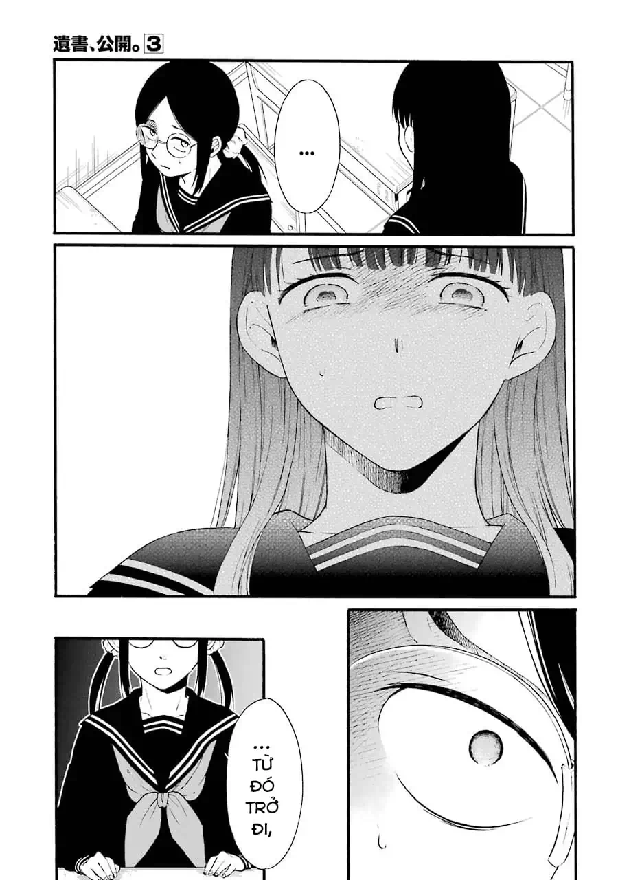 Truyện Tranh Di Thư Trên Bàn - A Message To The Desk trang 6