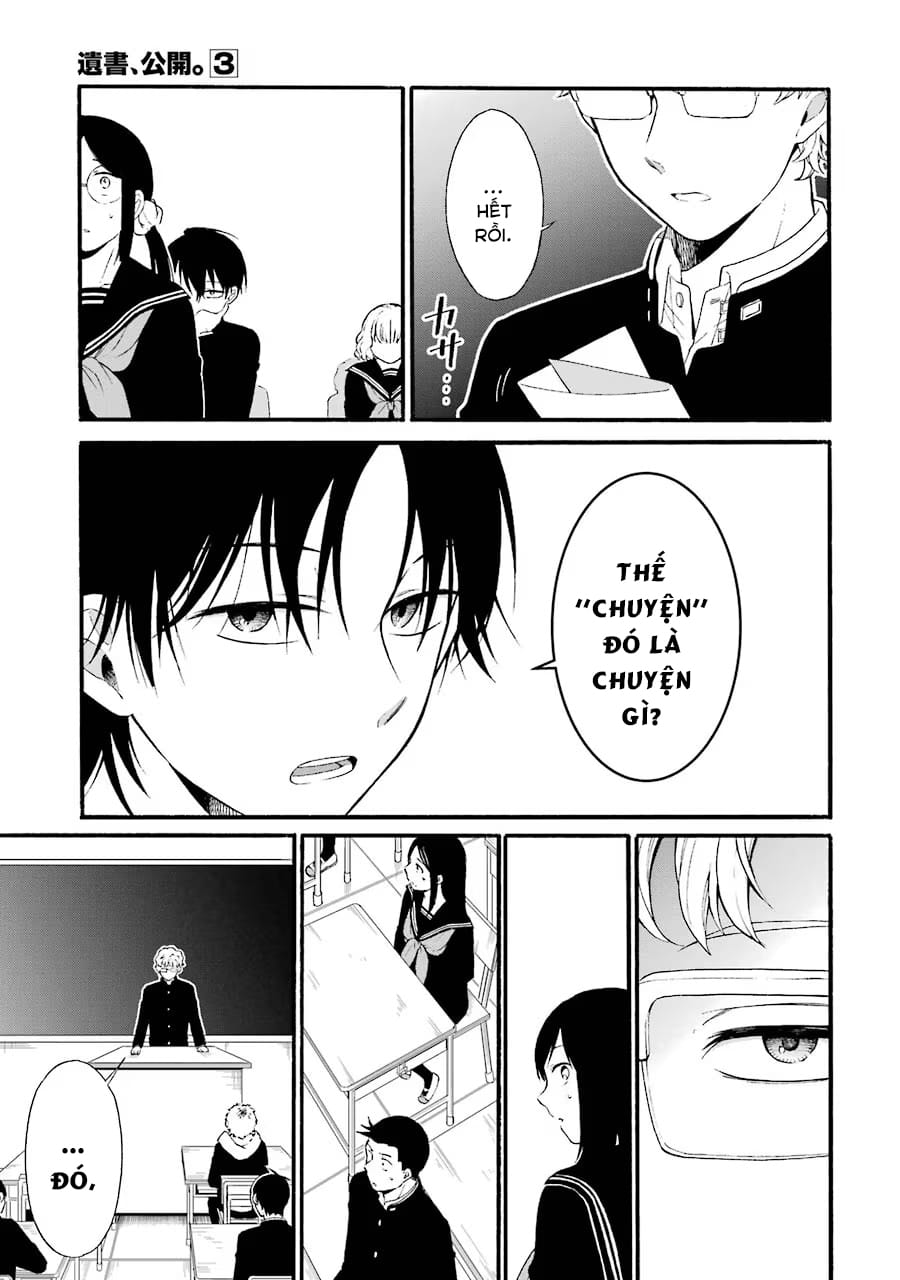 Truyện Tranh Di Thư Trên Bàn - A Message To The Desk trang 6