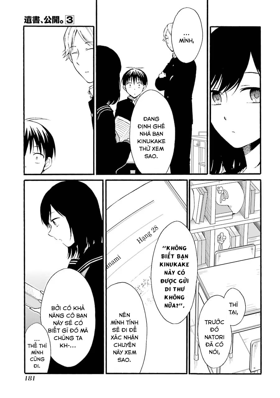 Truyện Tranh Di Thư Trên Bàn - A Message To The Desk trang 6