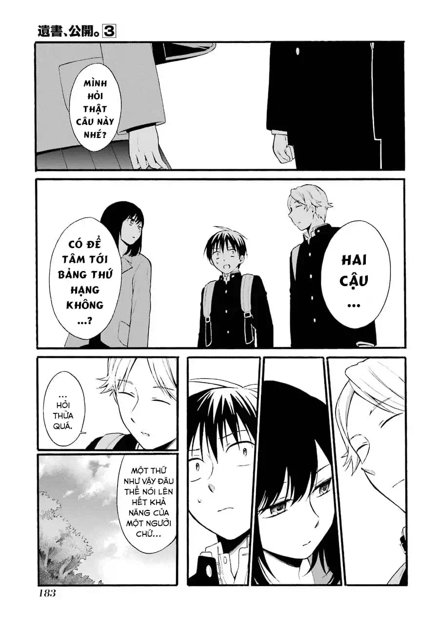 Truyện Tranh Di Thư Trên Bàn - A Message To The Desk trang 6