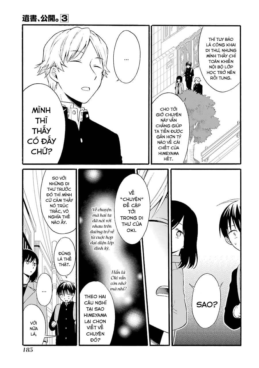 Truyện Tranh Di Thư Trên Bàn - A Message To The Desk trang 6