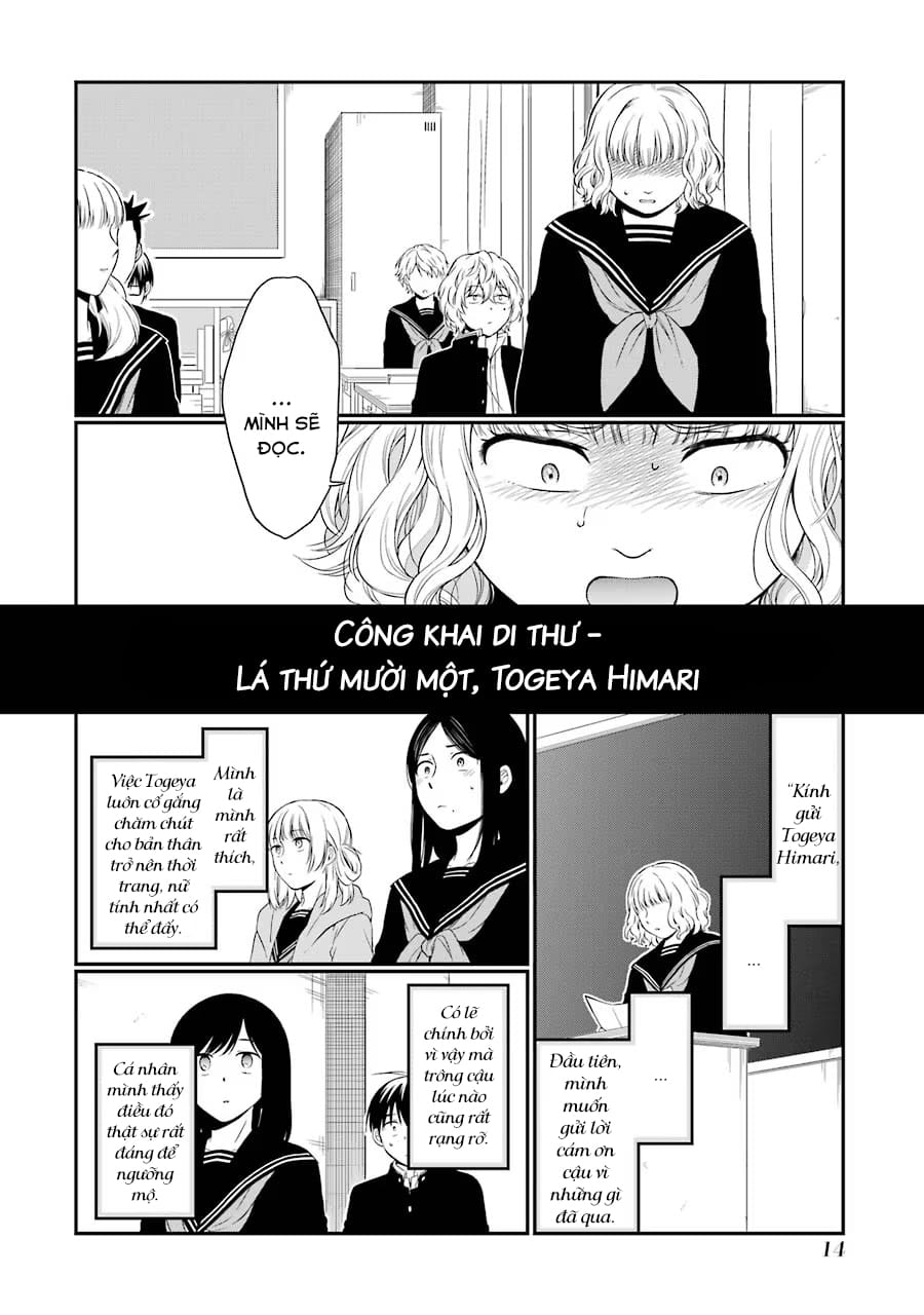 Truyện Tranh Di Thư Trên Bàn - A Message To The Desk trang 6