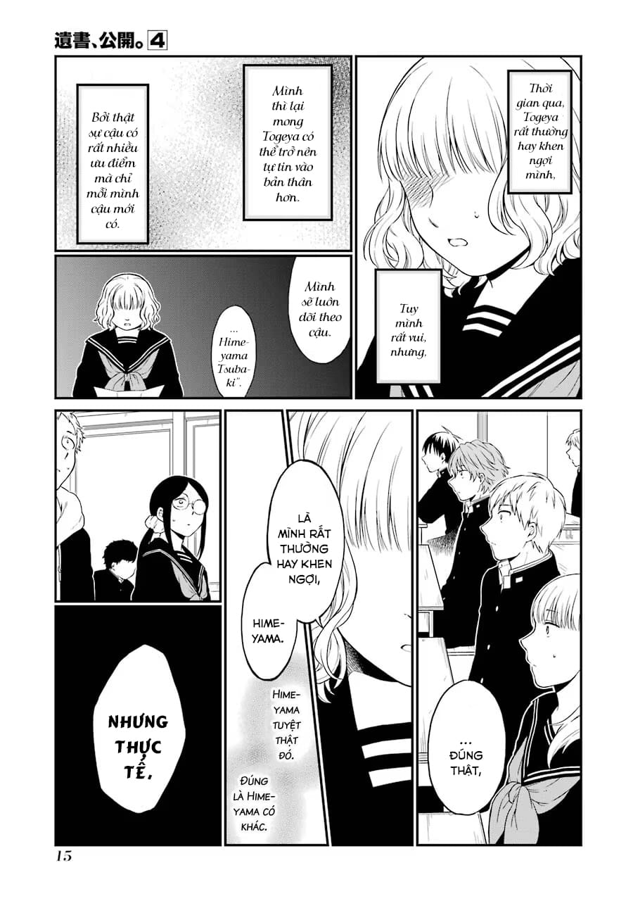 Truyện Tranh Di Thư Trên Bàn - A Message To The Desk trang 6