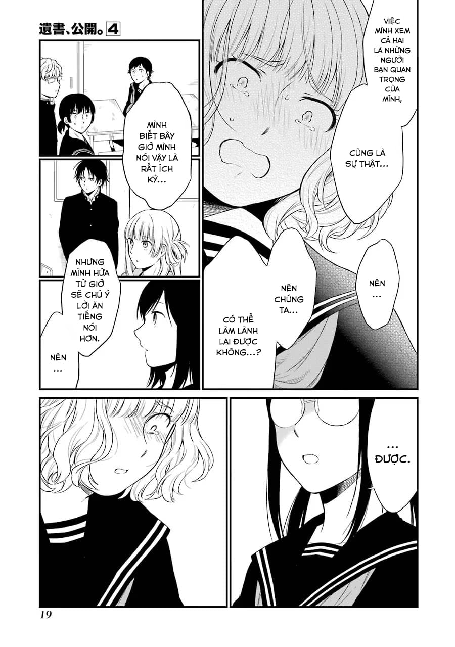 Truyện Tranh Di Thư Trên Bàn - A Message To The Desk trang 6