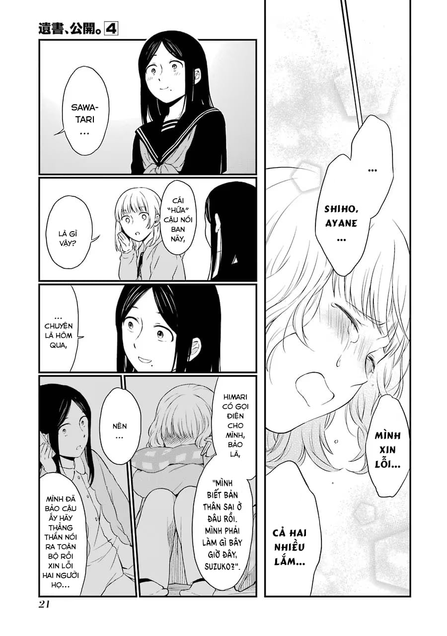 Truyện Tranh Di Thư Trên Bàn - A Message To The Desk trang 6