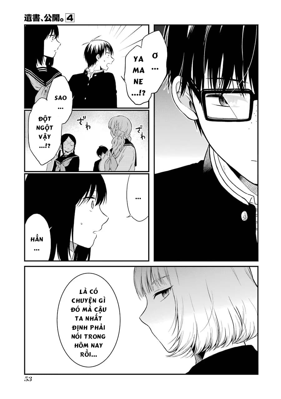 Truyện Tranh Di Thư Trên Bàn - A Message To The Desk trang 6