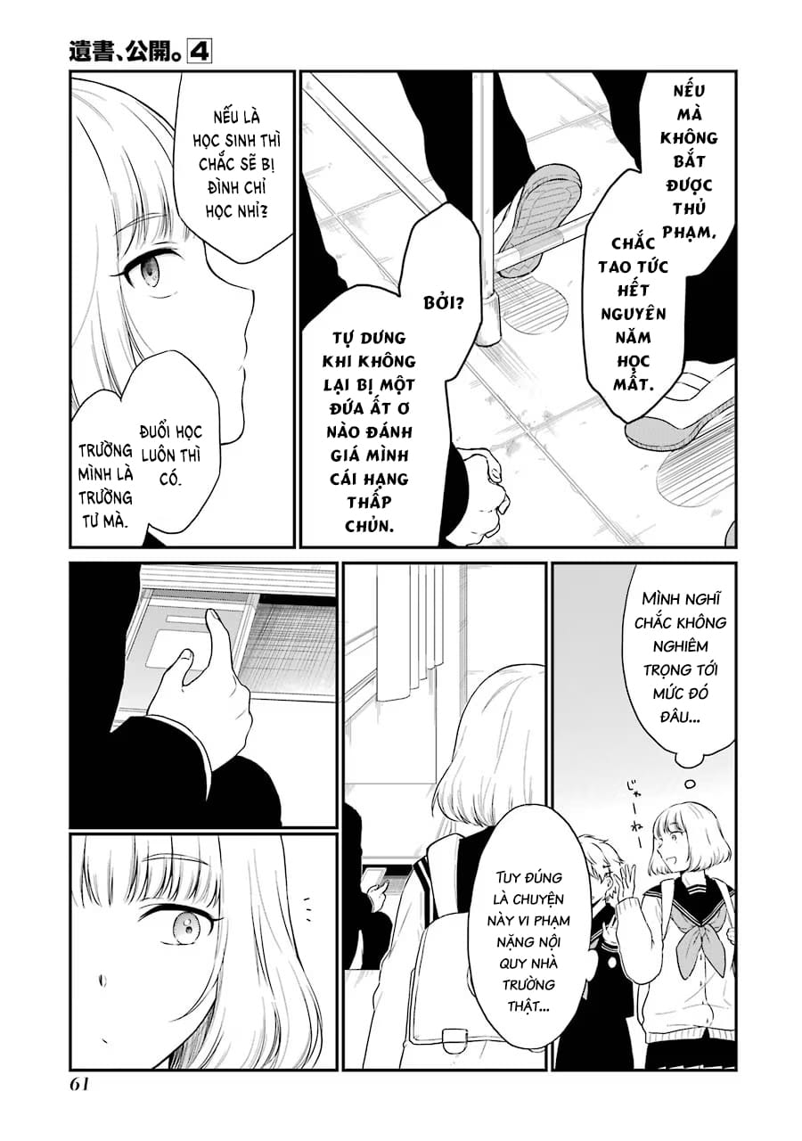 Truyện Tranh Di Thư Trên Bàn - A Message To The Desk trang 6