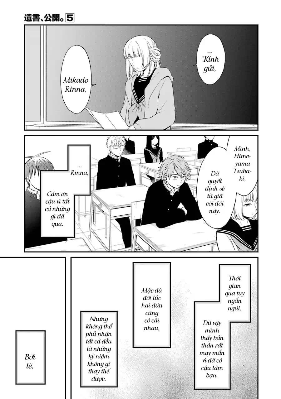 Truyện Tranh Di Thư Trên Bàn - A Message To The Desk trang 6