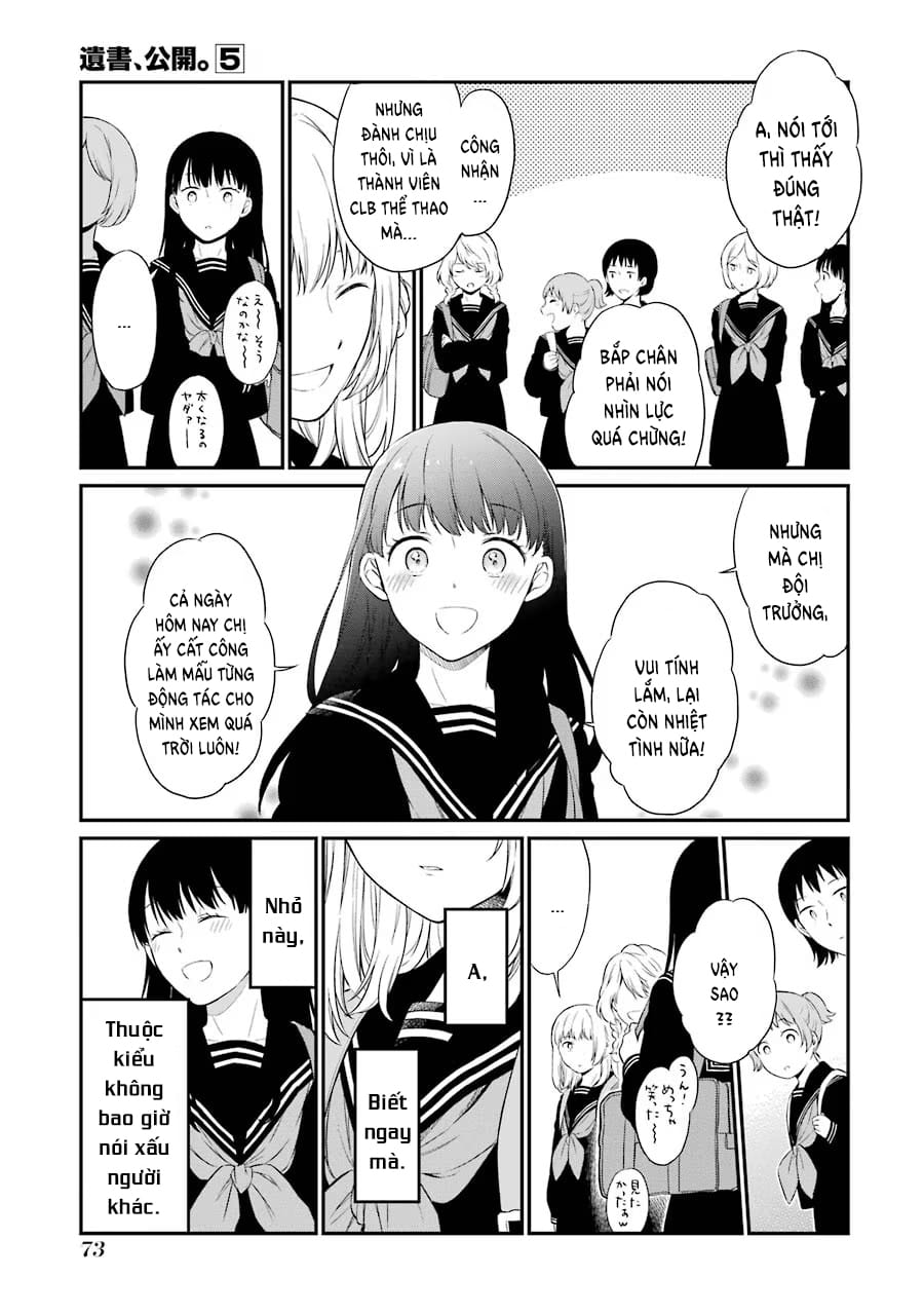 Truyện Tranh Di Thư Trên Bàn - A Message To The Desk trang 6