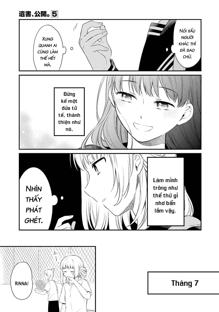 Truyện Tranh Di Thư Trên Bàn - A Message To The Desk trang 6