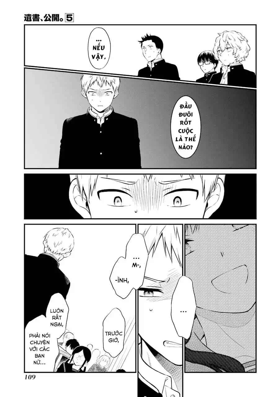Truyện Tranh Di Thư Trên Bàn - A Message To The Desk trang 6