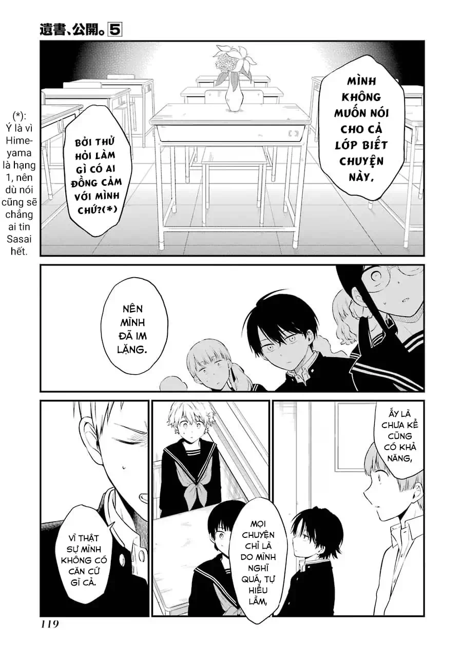 Truyện Tranh Di Thư Trên Bàn - A Message To The Desk trang 6
