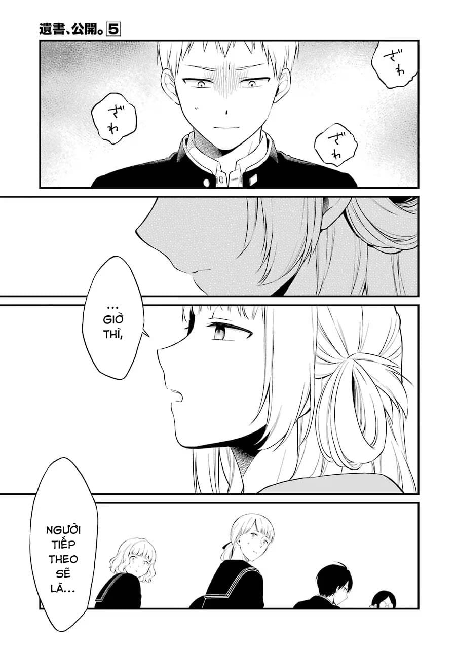 Truyện Tranh Di Thư Trên Bàn - A Message To The Desk trang 6