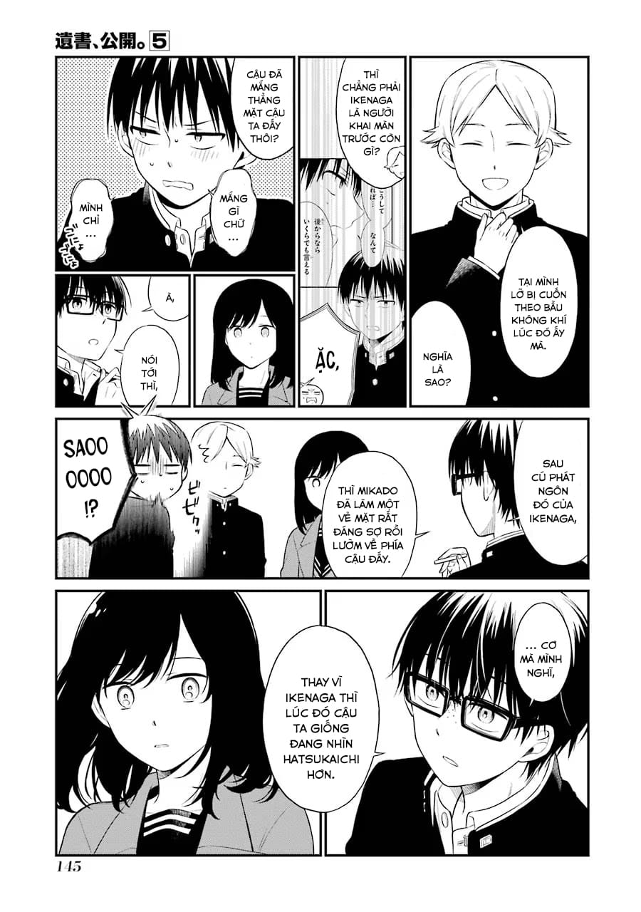 Truyện Tranh Di Thư Trên Bàn - A Message To The Desk trang 6