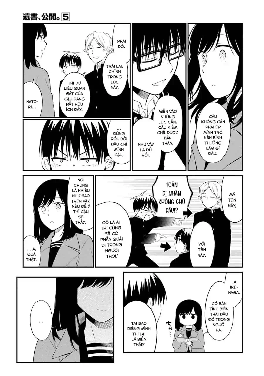 Truyện Tranh Di Thư Trên Bàn - A Message To The Desk trang 6