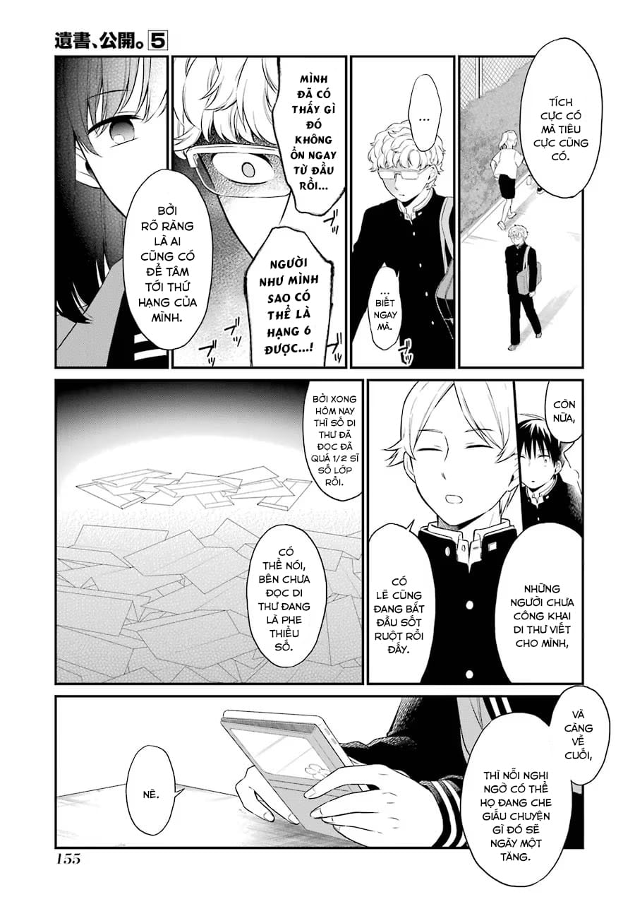 Truyện Tranh Di Thư Trên Bàn - A Message To The Desk trang 6