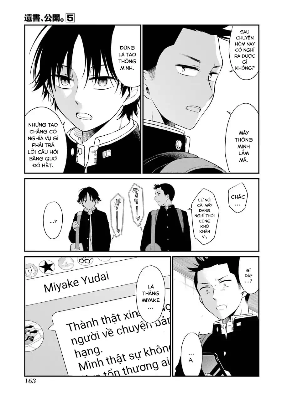 Truyện Tranh Di Thư Trên Bàn - A Message To The Desk trang 6