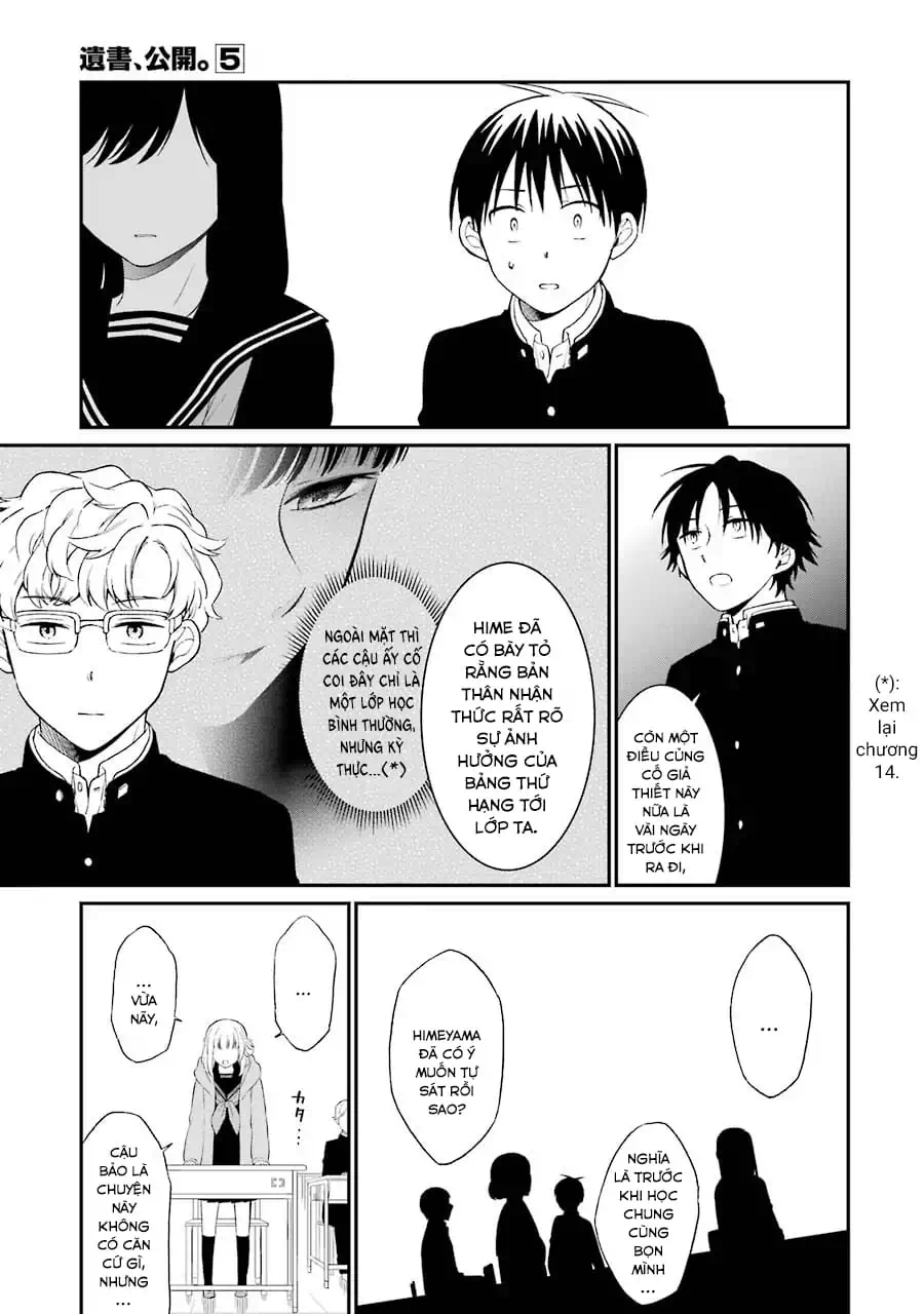 Truyện Tranh Di Thư Trên Bàn - A Message To The Desk trang 6