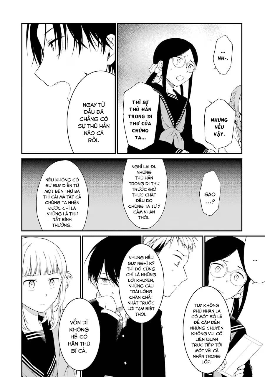 Truyện Tranh Di Thư Trên Bàn - A Message To The Desk trang 6