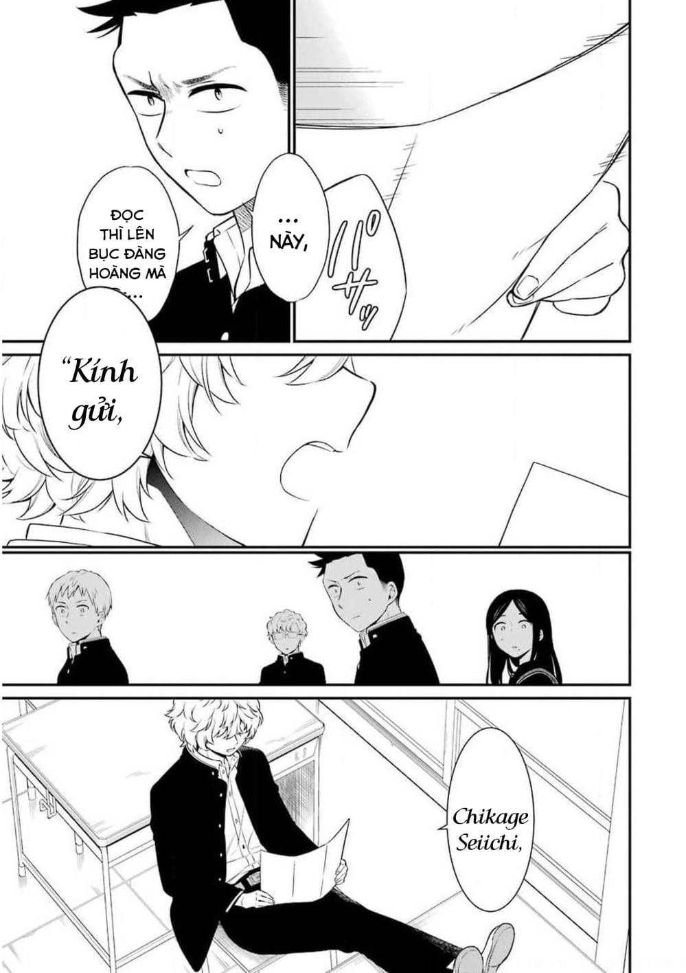 Truyện Tranh Di Thư Trên Bàn - A Message To The Desk trang 6