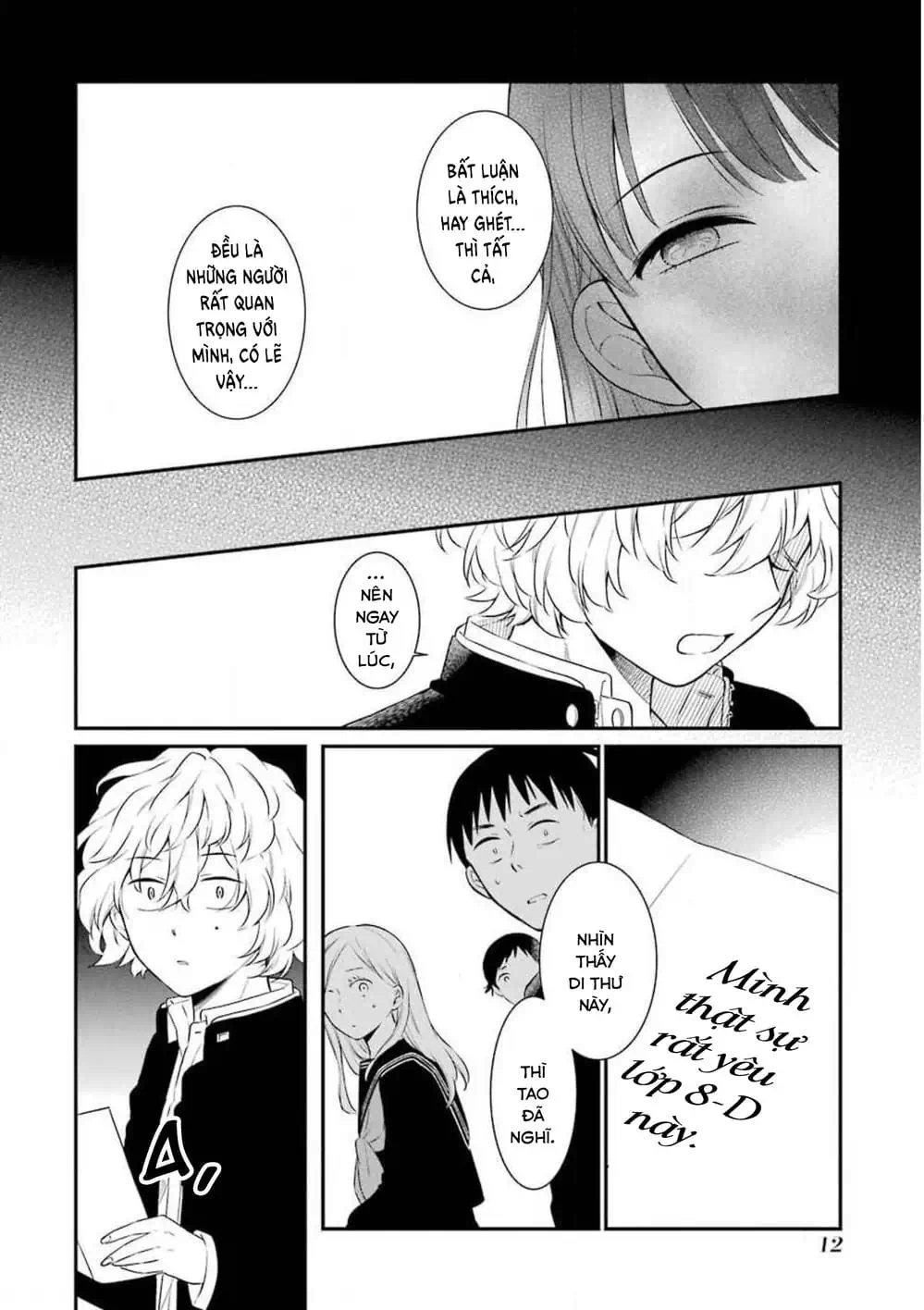 Truyện Tranh Di Thư Trên Bàn - A Message To The Desk trang 6