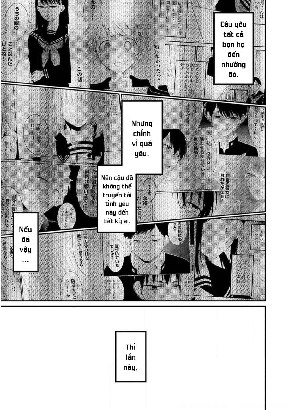 Truyện Tranh Di Thư Trên Bàn - A Message To The Desk trang 6