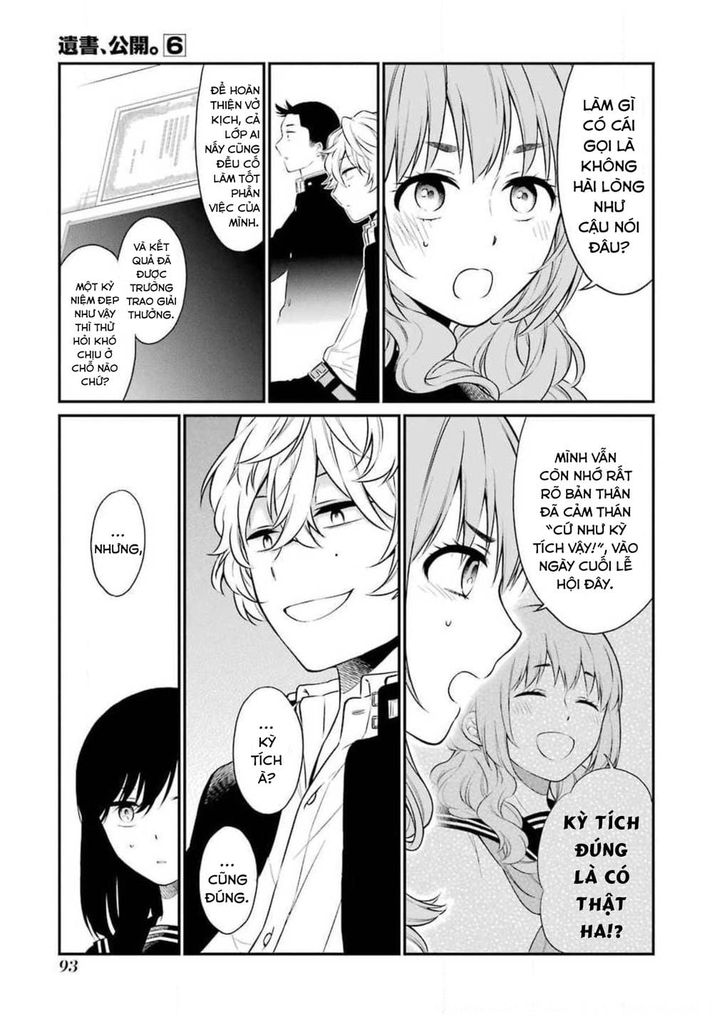Truyện Tranh Di Thư Trên Bàn - A Message To The Desk trang 6