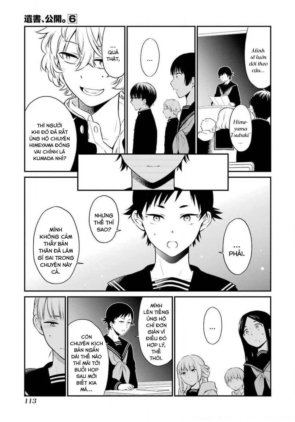 Truyện Tranh Di Thư Trên Bàn - A Message To The Desk trang 6