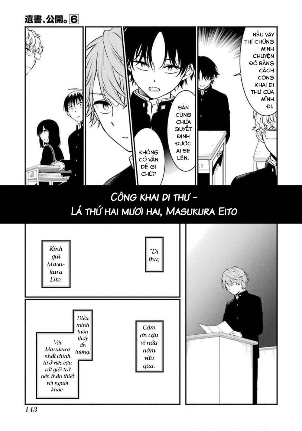 Truyện Tranh Di Thư Trên Bàn - A Message To The Desk trang 6