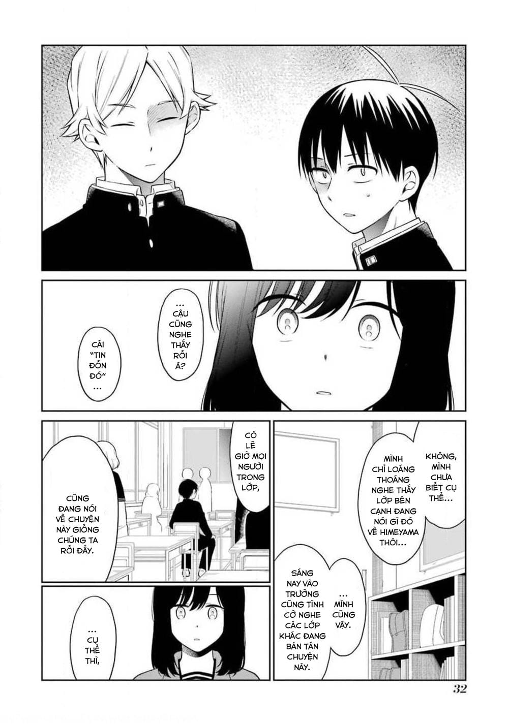 Truyện Tranh Di Thư Trên Bàn - A Message To The Desk trang 6