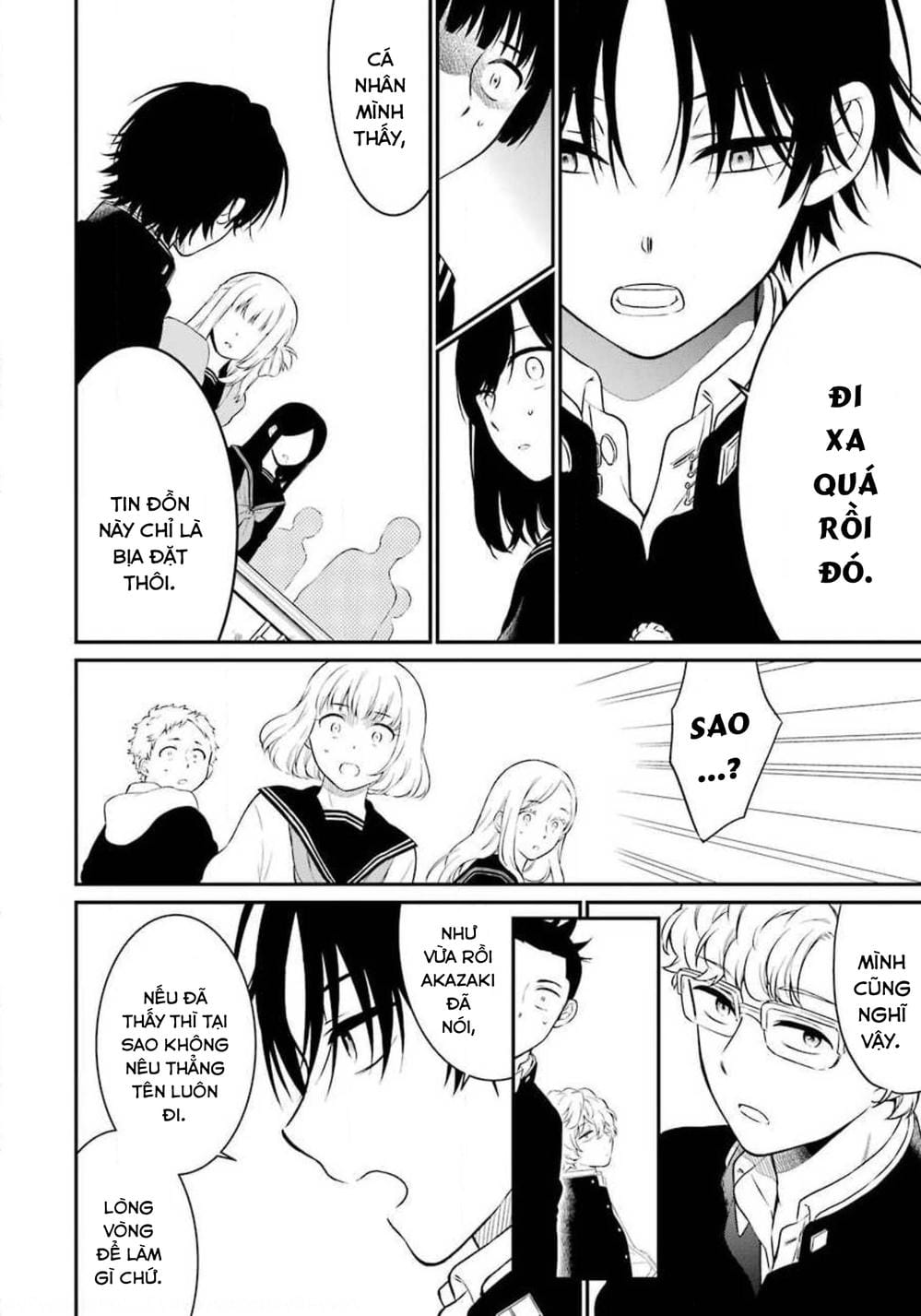 Truyện Tranh Di Thư Trên Bàn - A Message To The Desk trang 6