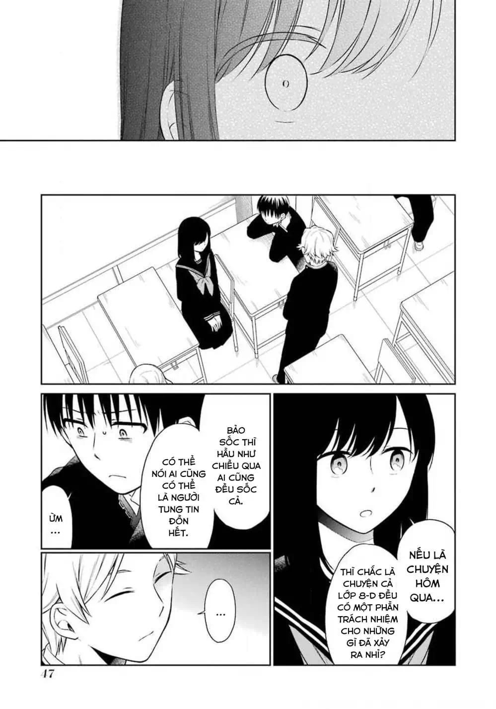 Truyện Tranh Di Thư Trên Bàn - A Message To The Desk trang 6