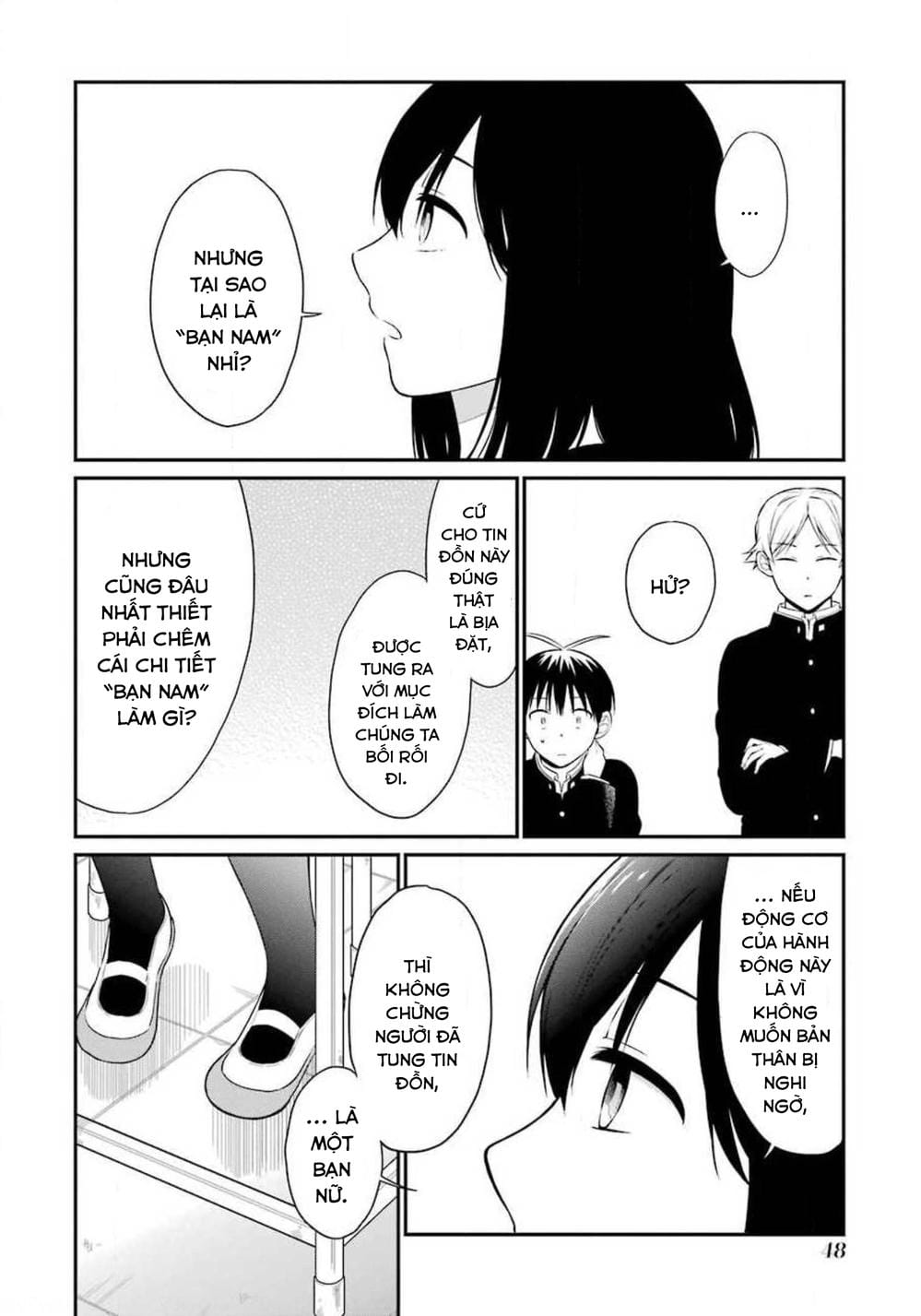 Truyện Tranh Di Thư Trên Bàn - A Message To The Desk trang 6