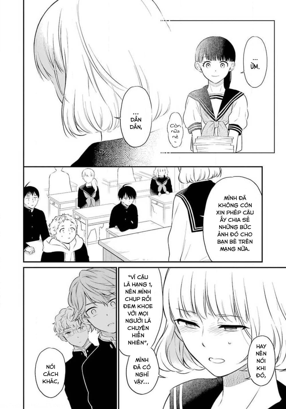 Truyện Tranh Di Thư Trên Bàn - A Message To The Desk trang 6