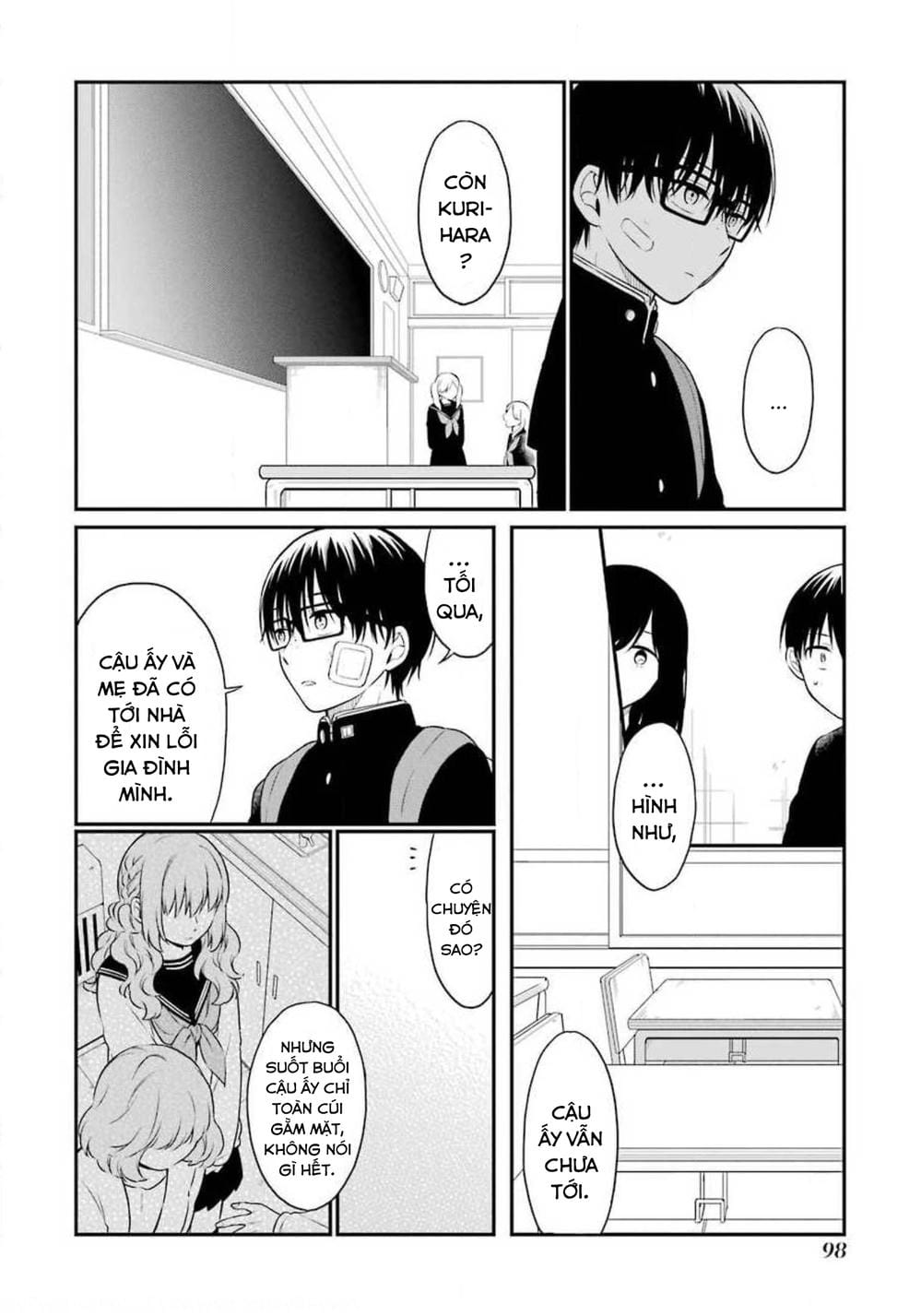 Truyện Tranh Di Thư Trên Bàn - A Message To The Desk trang 6