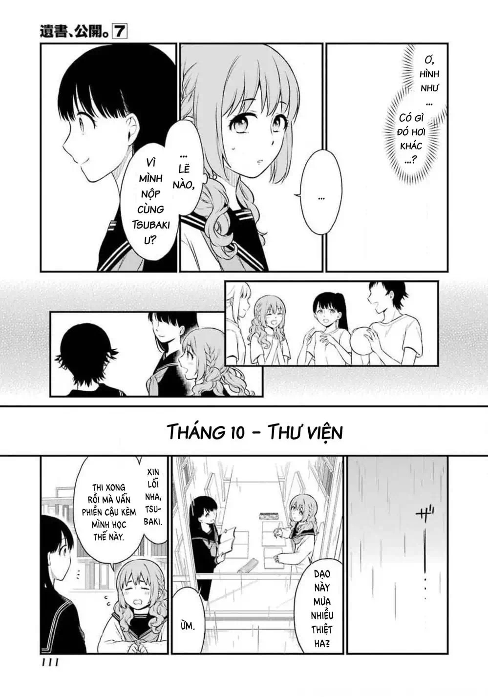 Truyện Tranh Di Thư Trên Bàn - A Message To The Desk trang 6
