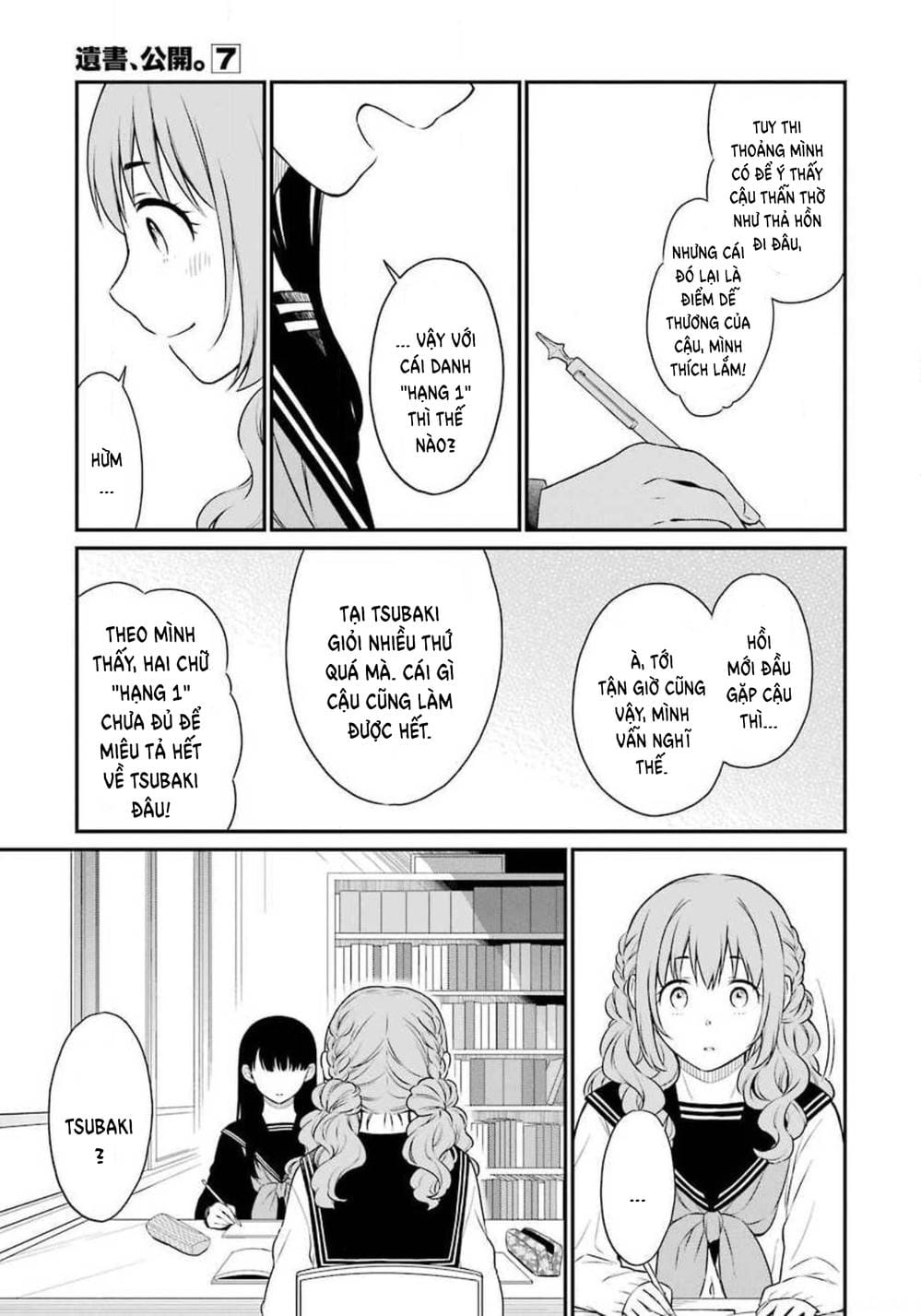 Truyện Tranh Di Thư Trên Bàn - A Message To The Desk trang 6