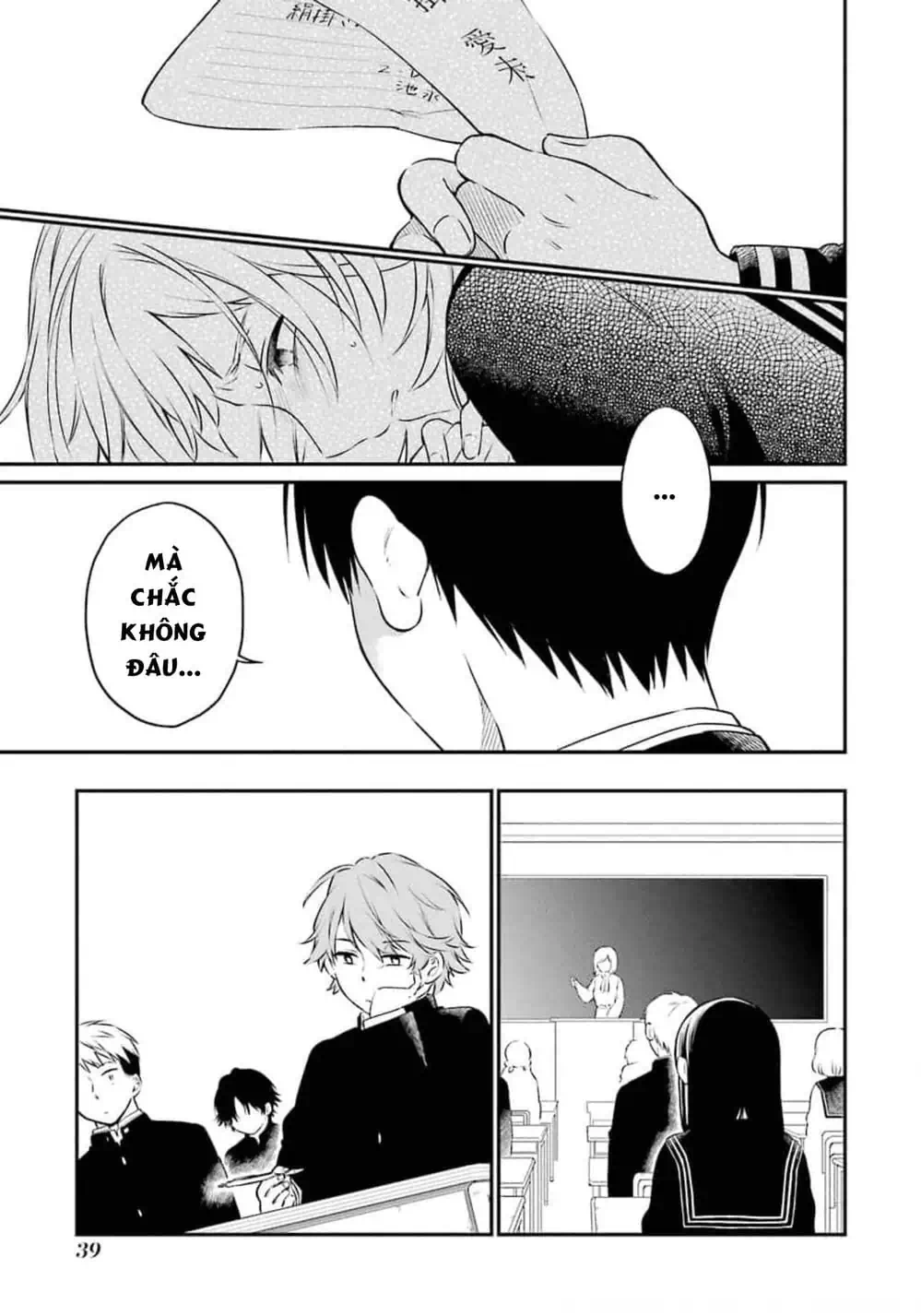 Truyện Tranh Di Thư Trên Bàn - A Message To The Desk trang 6